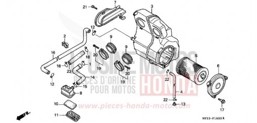 FILTRE A AIR CB500R de 1994